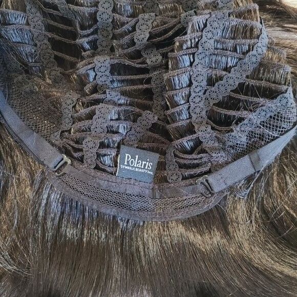 Polaris Synthetic Wig SB155 CLEO Color 2 Dark Brown Premium Hairpiece NWT - Picture 4 of 8